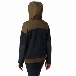 Columbia Exploration™ Skinna Anorak Dam Svarta/Olivgröna (AFJOL8645)